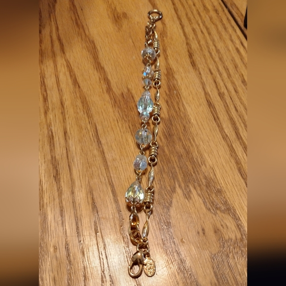Kirks Folly crystal and gold new bracelet - Picture 16 of 16